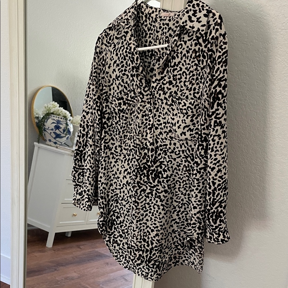Pleione Animal Print Top
